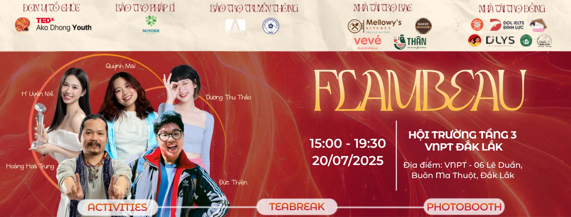 TEDxAko Dhong Youth 2025: Hành trình từ tri thức đến hành động